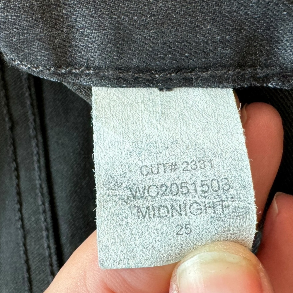 Rag & Bone‎ The Legging Winter Casual Mid Rise Chic Skinny Jean in Midnight - Picture 10 of 13